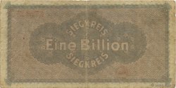 1 Billion Mark ALLEMAGNE Siegburg 1923  TB+