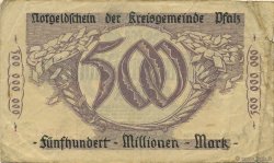 500 Millions Mark DEUTSCHLAND Speyer 1923  S to SS