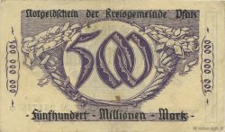 500 Millions Mark GERMANY Speyer 1923  VF