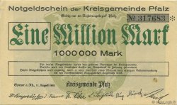 1 Million Mark ALLEMAGNE Speyer 1923  SUP+