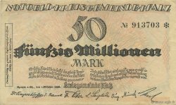 50 Millions Mark ALLEMAGNE Speyer 1923  SUP