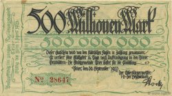 500 Millions Mark ALLEMAGNE Trier - Trèves 1923  pr.SUP