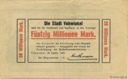 50 Millions Mark GERMANY Vohwinkel 1923  VF