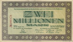 2 Millions Mark ALLEMAGNE Wetzlar 1923  SUP