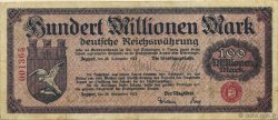 100 Million Mark ALLEMAGNE Zoppot 1923  TTB+