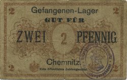 2 Pfennig ALLEMAGNE Chemnitz 1916  B