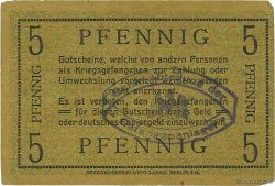 5 Pfennig GERMANY Zossen-Halbmondlager 1916  VF