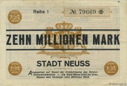 10 Millions Mark ALLEMAGNE Neuss 1923  TTB