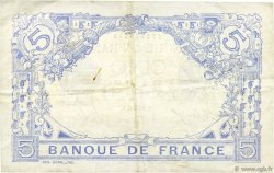 5 Francs BLEU FRANCE  1915 F.02.30 TTB+