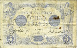 5 Francs BLEU FRANCE  1915 F.02.33 pr.TB