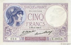 5 Francs FEMME CASQUÉE FRANCE  1928 F.03.12 SUP