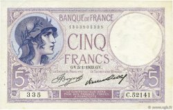 5 Francs FEMME CASQUÉE FRANCE  1933 F.03.17 SPL