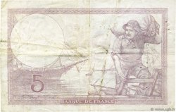 5 Francs FEMME CASQUÉE modifié FRANCE  1939 F.04.07 TB+