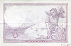 5 Francs FEMME CASQUÉE modifié FRANCIA  1939 F.04.11 EBC