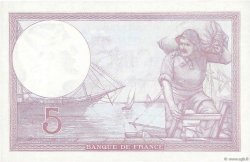5 Francs FEMME CASQUÉE modifié FRANCE  1940 F.04.17 AU+
