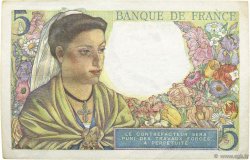 5 Francs BERGER FRANCIA  1943 F.05.05 EBC+