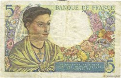 5 Francs BERGER FRANCE  1945 F.05.06 pr.TTB