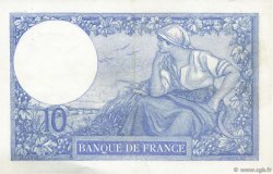 10 Francs MINERVE FRANCE  1916 F.06.01 XF-