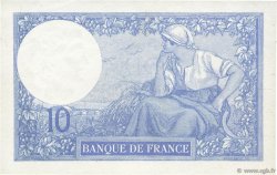 10 Francs MINERVE FRANCE  1918 F.06.03 SPL