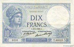 10 Francs MINERVE FRANCE  1928 F.06.13 TTB+