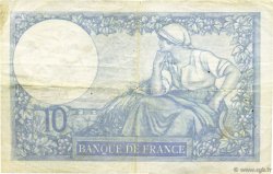 10 Francs MINERVE modifié FRANCE  1939 F.07.03 TB+