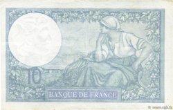 10 Francs MINERVE modifié FRANCE  1939 F.07.10 SUP