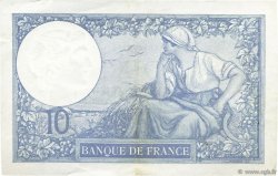 10 Francs MINERVE modifié FRANCE  1939 F.07.13 SUP
