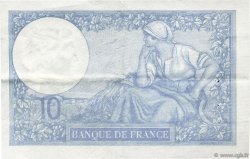 10 Francs MINERVE modifié FRANKREICH  1940 F.07.16 fVZ