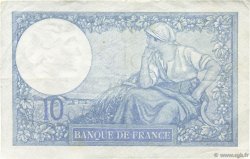 10 Francs MINERVE modifié FRANKREICH  1940 F.07.22 VZ