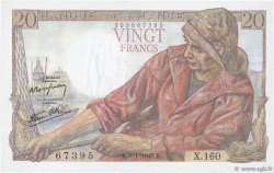 20 Francs PÊCHEUR FRANCE  1947 F.13.11 pr.NEUF