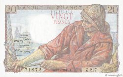 20 Francs PÊCHEUR FRANCE  1949 F.13.15 pr.SPL
