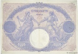 50 Francs BLEU ET ROSE FRANCE  1914 F.14.27 TTB