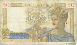 50 Francs CÉRÈS FRANKREICH  1935 F.17.07 S
