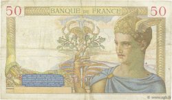 50 Francs CÉRÈS FRANKREICH  1936 F.17.24 fSS