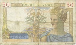 50 Francs CÉRÈS FRANCE  1937 F.17.33 B+