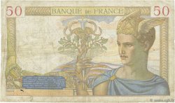 50 Francs CÉRÈS modifié FRANCE  1939 F.18.33 B