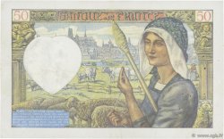 50 Francs JACQUES CŒUR FRANCE  1940 F.19.01 TTB+