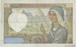 50 Francs JACQUES CŒUR FRANCIA  1940 F.19.02 BC+