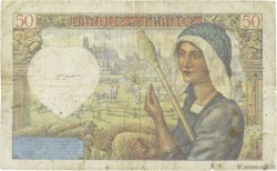 50 Francs JACQUES CŒUR FRANCE  1941 F.19.05 TB