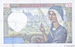 50 Francs JACQUES CŒUR FRANCIA  1941 F.19.14 MBC