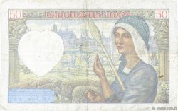 50 Francs JACQUES CŒUR FRANCE  1942 F.19.19 pr.TB