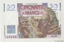 50 Francs LE VERRIER FRANCE  1946 F.20.04 SPL