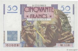 50 Francs LE VERRIER FRANCE  1949 F.20.11 SPL