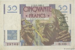 50 Francs LE VERRIER FRANCE  1949 F.20.12 TTB