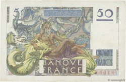 50 Francs LE VERRIER FRANCE  1951 F.20.17 TTB