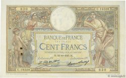 100 Francs LUC OLIVIER MERSON grands cartouches FRANCE  1927 F.24.06 TTB