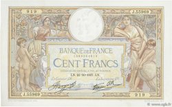 100 Francs LUC OLIVIER MERSON type modifié FRANKREICH  1937 F.25.03