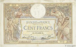 100 Francs LUC OLIVIER MERSON type modifié FRANCE  1938 F.25.21 F+