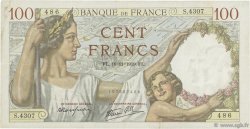 100 Francs SULLY FRANCE  1939 F.26.15 TTB