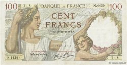 100 Francs SULLY FRANCE  1939 F.26.16 TTB